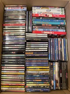 Assorted VCD for clearance.