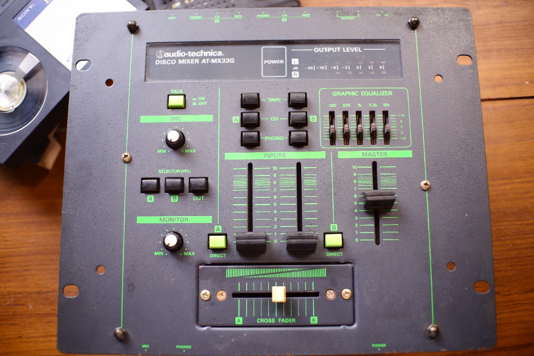 DJミキサー audio-technica AT-MX33G - 器材