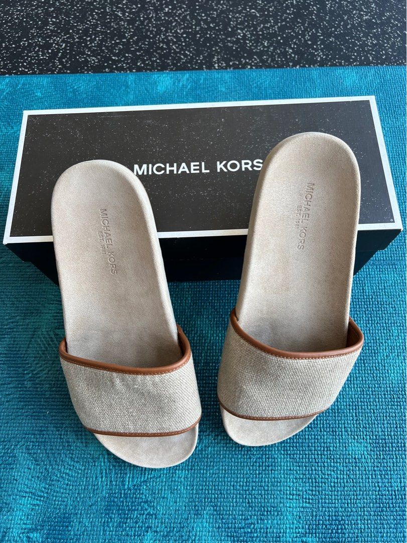 Michael kors new arrivals sandals mens grey