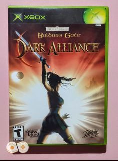 Baldur's Gate Dark Alliance - [OG XBOX Game] [NTSC / ENGLISH Language] [CIB / Complete In Box]