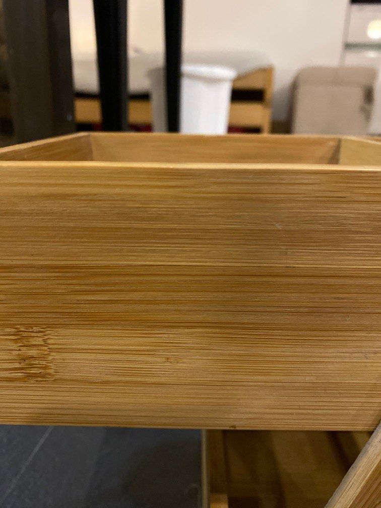 Bamboo storage (Category: Storage Boxes & Baskets) located in Makati City. Submitted by fleuraline (Listing ID 1233341845, Image 2). Description: Used once then just stored.
