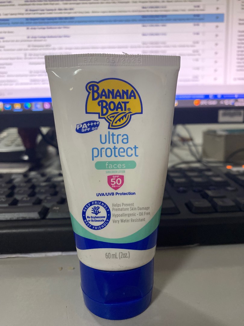 Banana Boat Sunscreen 60ml on Carousell
