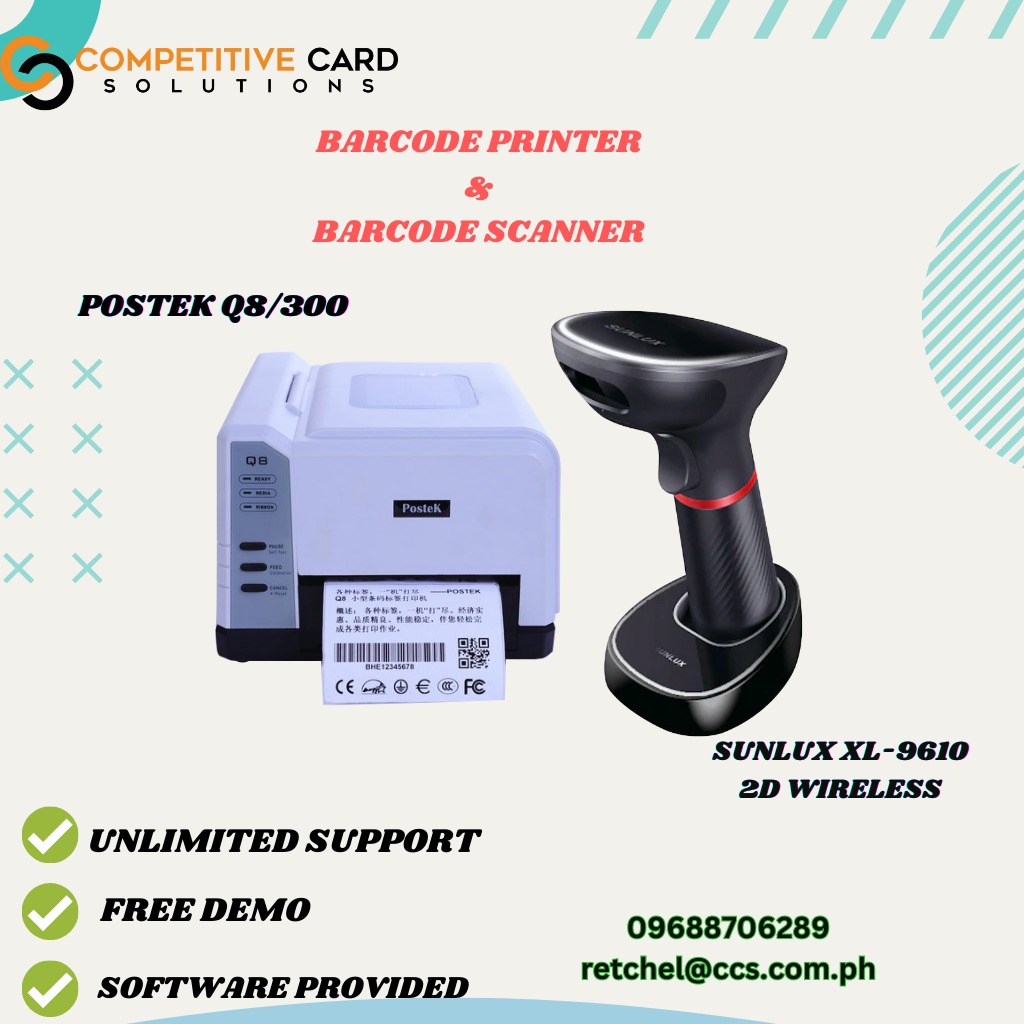 Barcode Printer & Barcode Scanner on Carousell