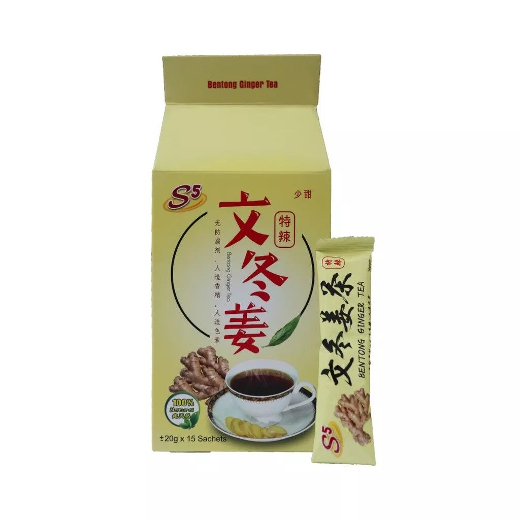 BENTONG extra spicy ginger tea S5 Ginger tea traditional chinese medicine TCM herbal tea halal