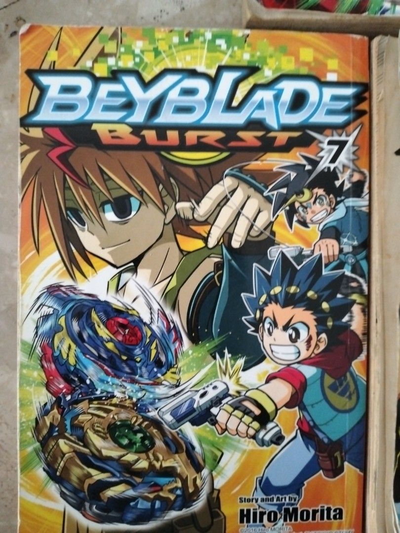 Beyblade comic books, Hobbies & Toys, Books & Magazines, Comics & Manga ...