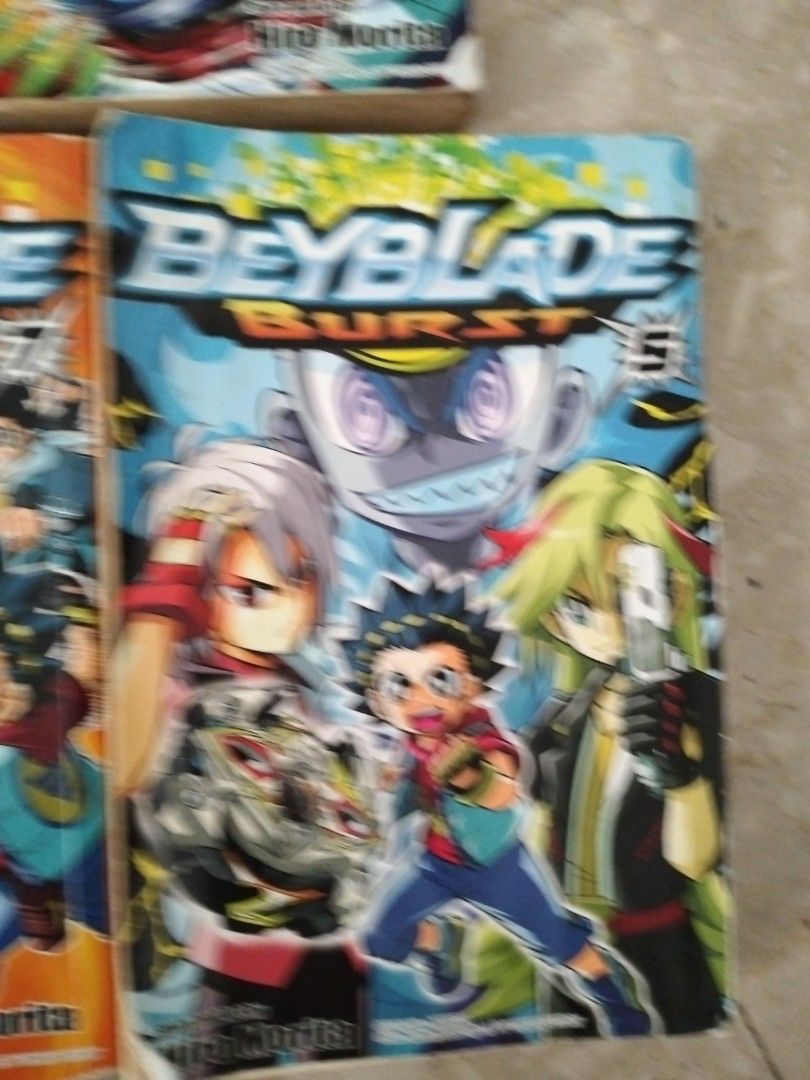 Beyblade comic books, Hobbies & Toys, Books & Magazines, Comics & Manga ...