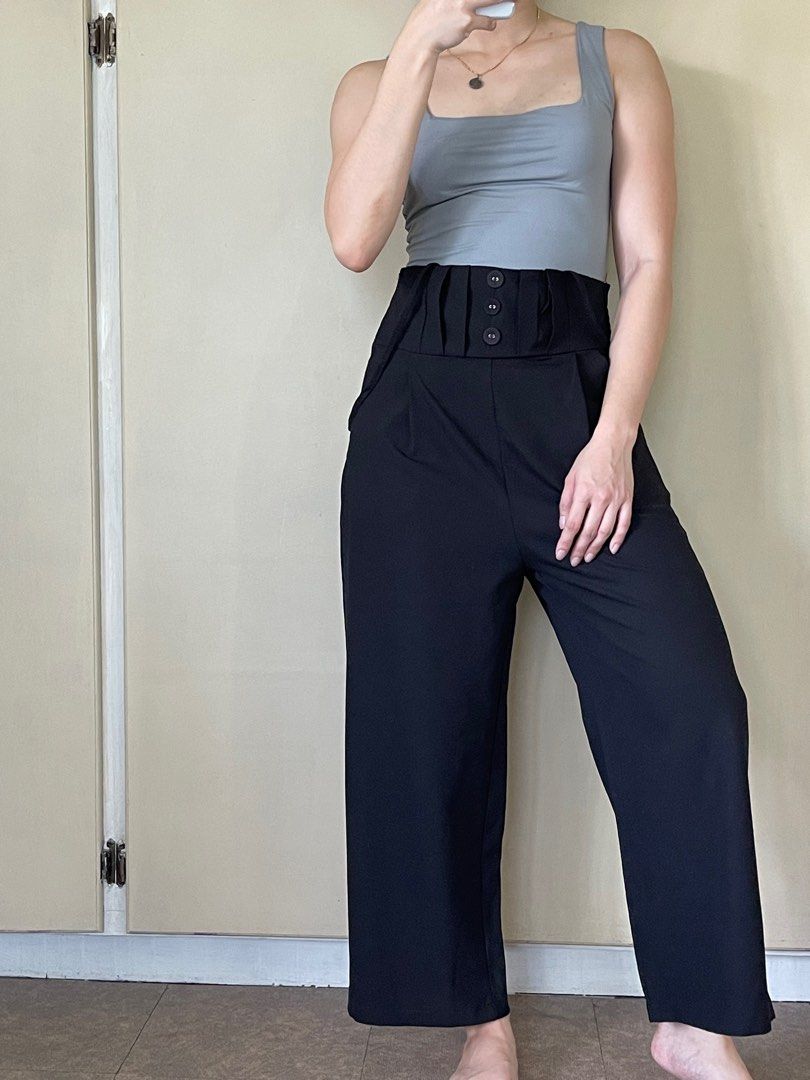 How to Wear High Waisted Wide Leg Trousers for Women - FMag.com-anthinhphatland.vn