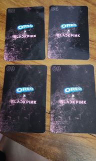 Blackpink card oreo associated