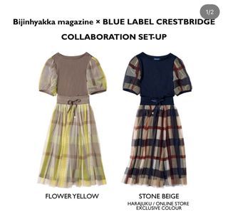 Blue label crestbridge dress set
