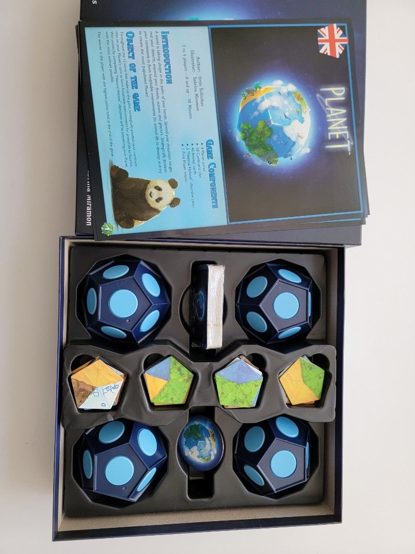 Blue Orange Games Planet Board Game - Award Winning Family or Adult  Strategy