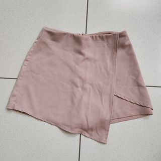blush pink skort skirt shorts
