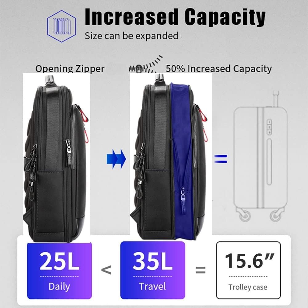 Bopai intelligent increase best sale backpack