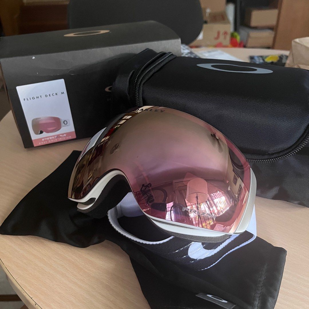 Oakley flight hotsell deck prizm rose