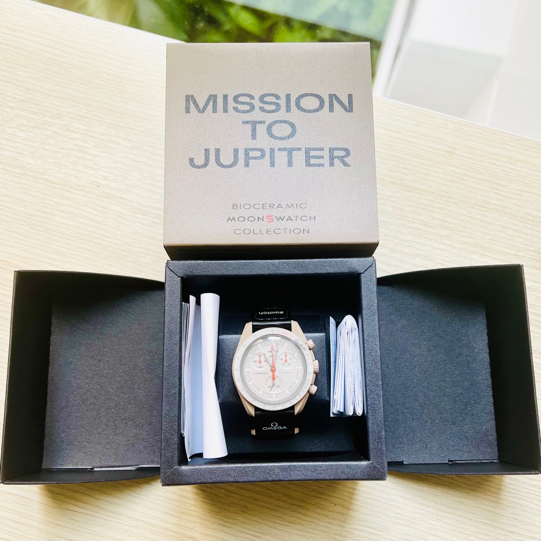 買い誠実 OMEGA sanatom様Switch MISSION JUPITER TO 腕時計(デジタル