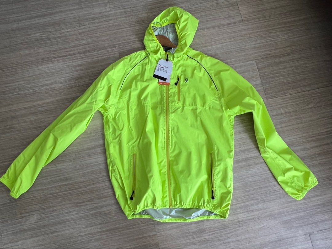 Bright yellow-green uv running jacket (Category: Activewear) located in Makati City. Submitted by sunfish7 (Listing ID 1233230944, Image 1). Description: Brand is Little Donkey Andy. Purchased on amazon but never used. I have a grey one and it’s water repellant and good for uv protection. I use it when i bike in the rain. This jacket is brand new. Still has tags. Measurements in photos.
