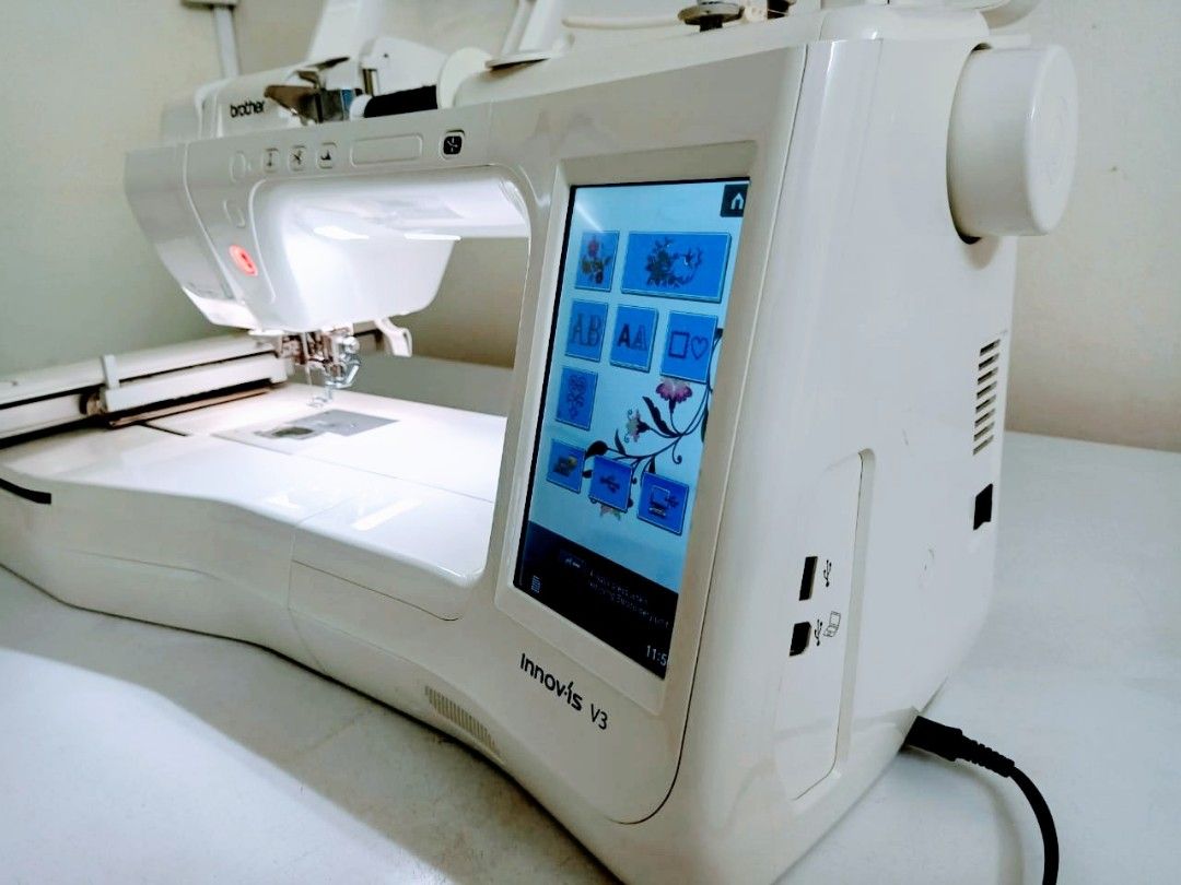 Brother InnovIs V3 Embroidery/ Sulam Sewing Machine, TV & Home