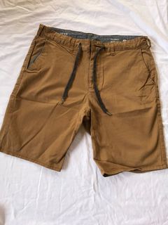 Bullhead Brown Skinny Shorts