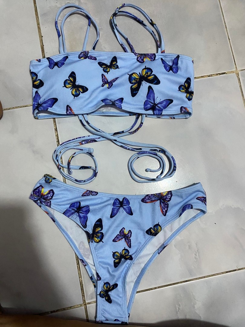 butterfly swimsuit on Carousell