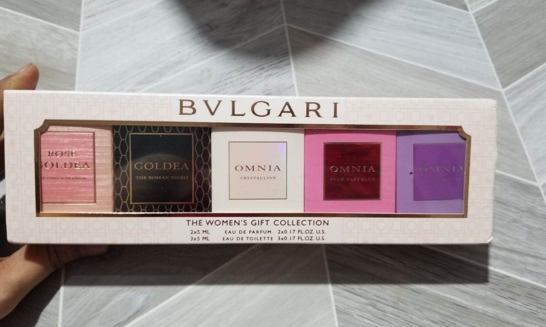 Bvlgari miniature set online