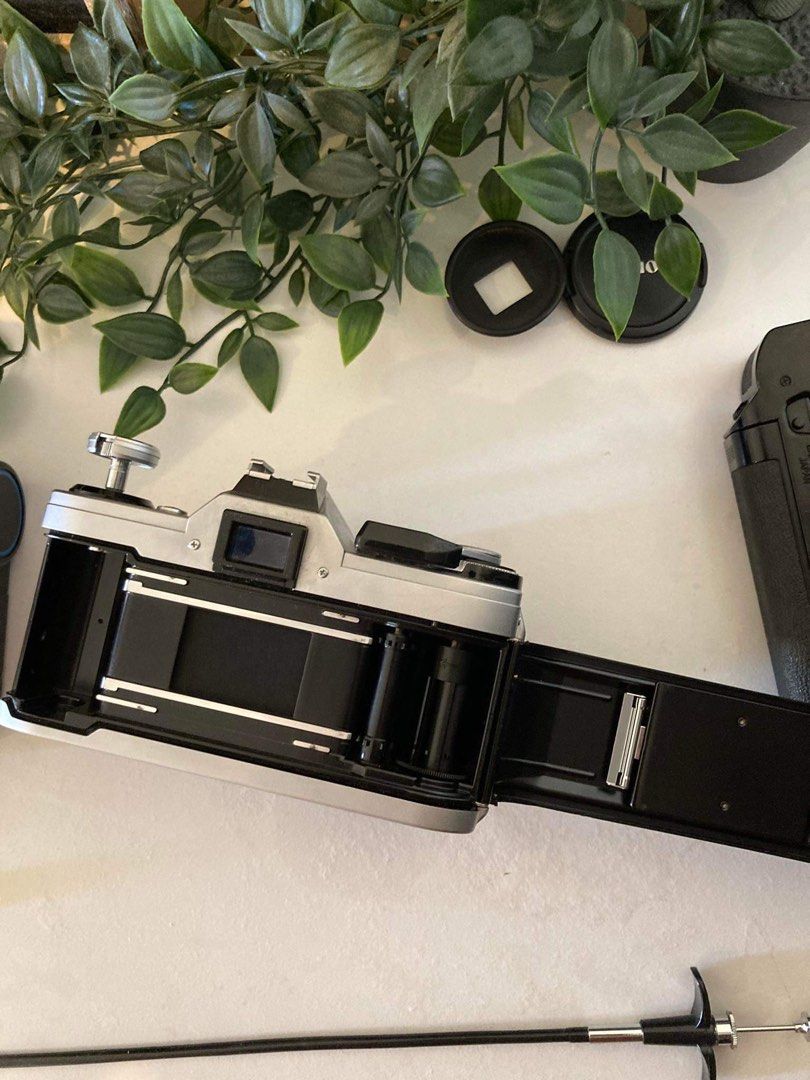 canon ae 1 open back