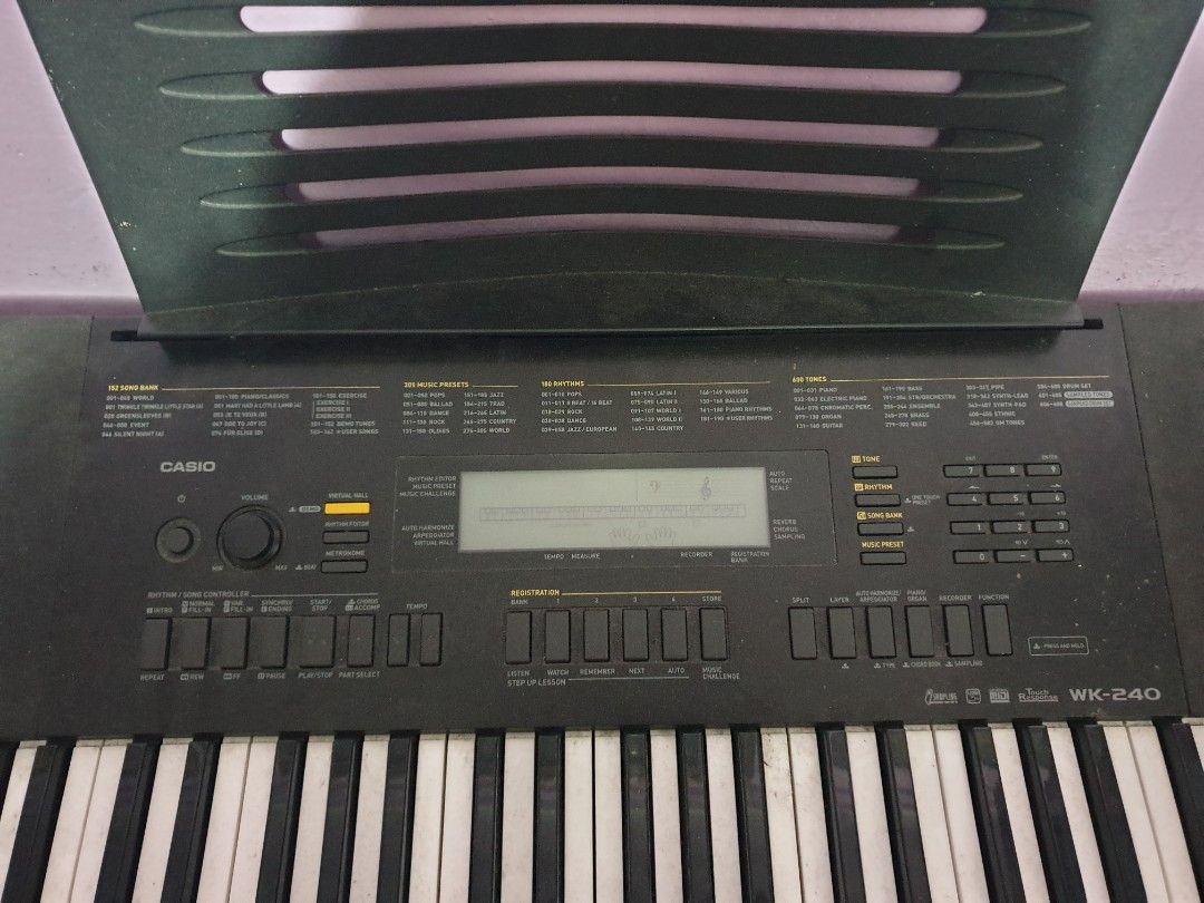 Casio wk 240 review shop