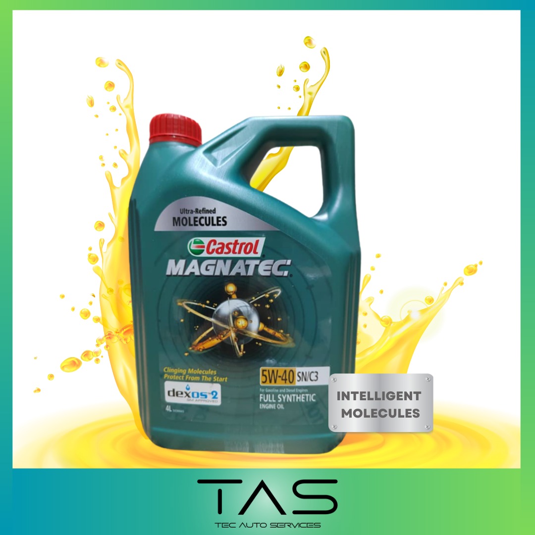 Castrol Magnetec 5W-40 Continental package car servicing promotion, Car ...