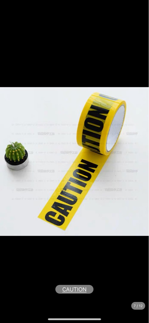 Caution Tape, Hobbies & Toys, Stationery & Craft, Occasions & Party