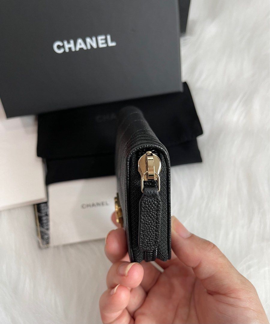 CHANEL Boy Zipped Coin Purse http wa.me 60182199943