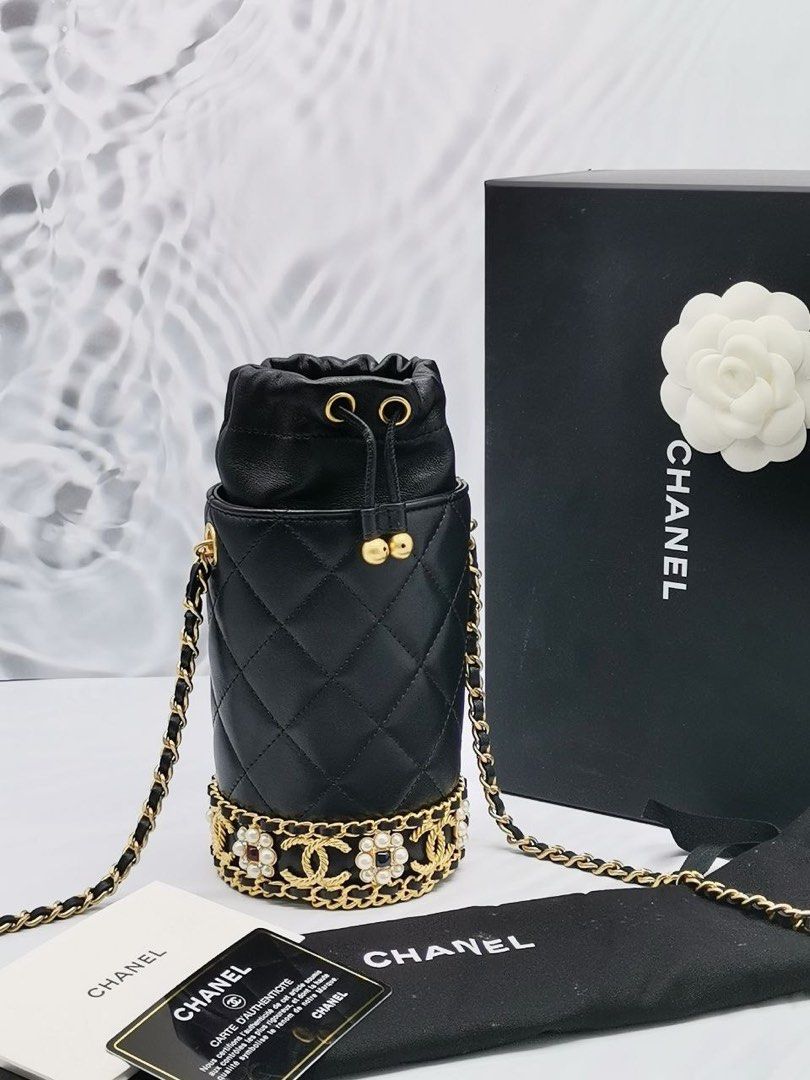 Chanel water hotsell bottle bag