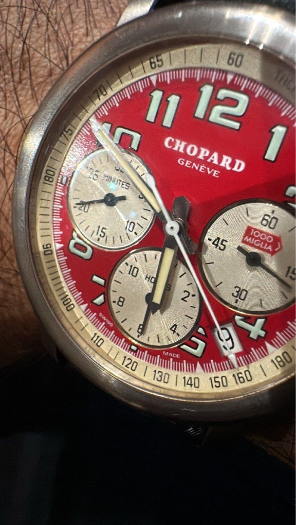 Chopard Mille Miglia 2002 Rosso Corsa Men s Fashion Watches