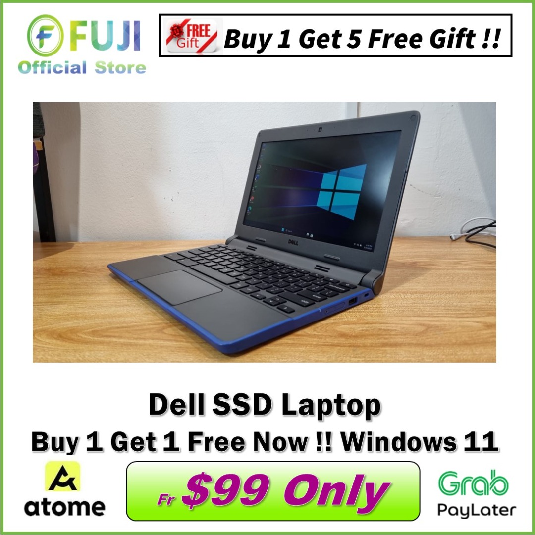 Clearance !! Dell Intel Windows 11 Laptop !! 4GB RAM Windows 11