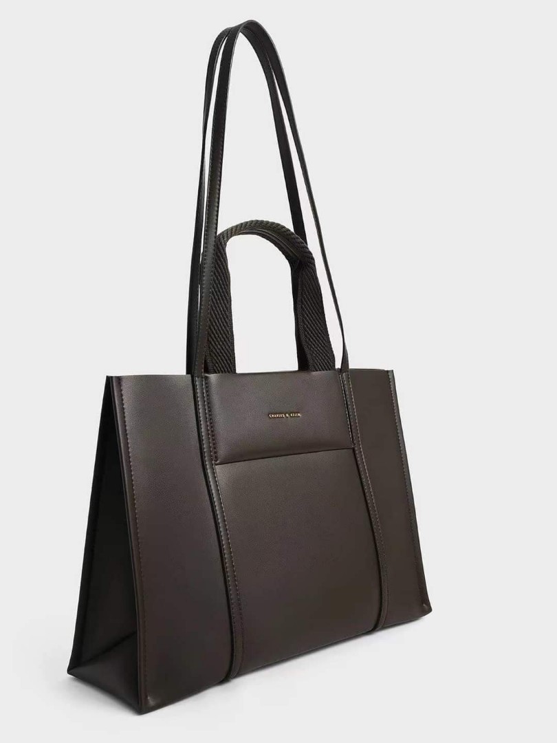 Cnk leather tote bag on Carousell