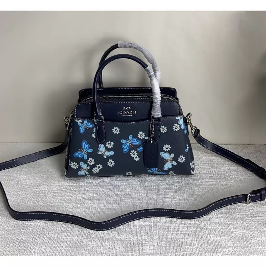 coach butterfly print crossbody