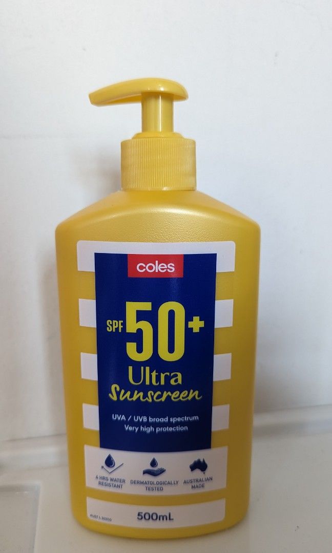 Coles sunscreen outlet