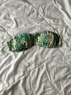 Colorful Bandeau Swimsuit Top (Medium)