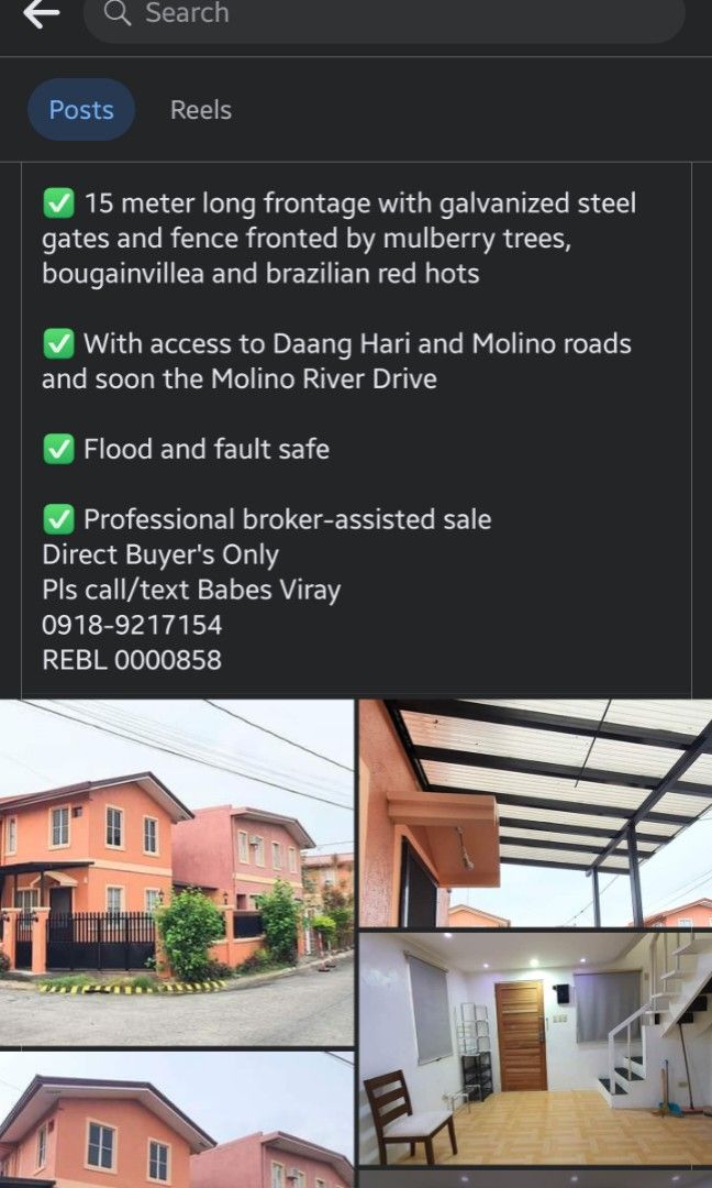 (LAST PRICE) Corner house Lessandra Daang Hari Molino Bacoor on Carousell