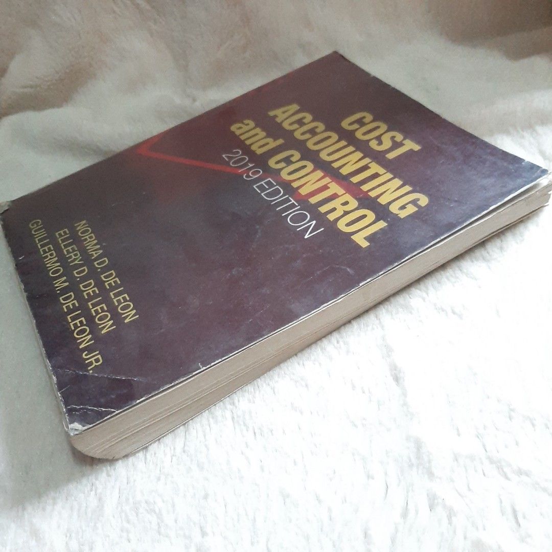 Cost Accounting and Control by De Leon (2019), Hobbies & Toys, Books ...