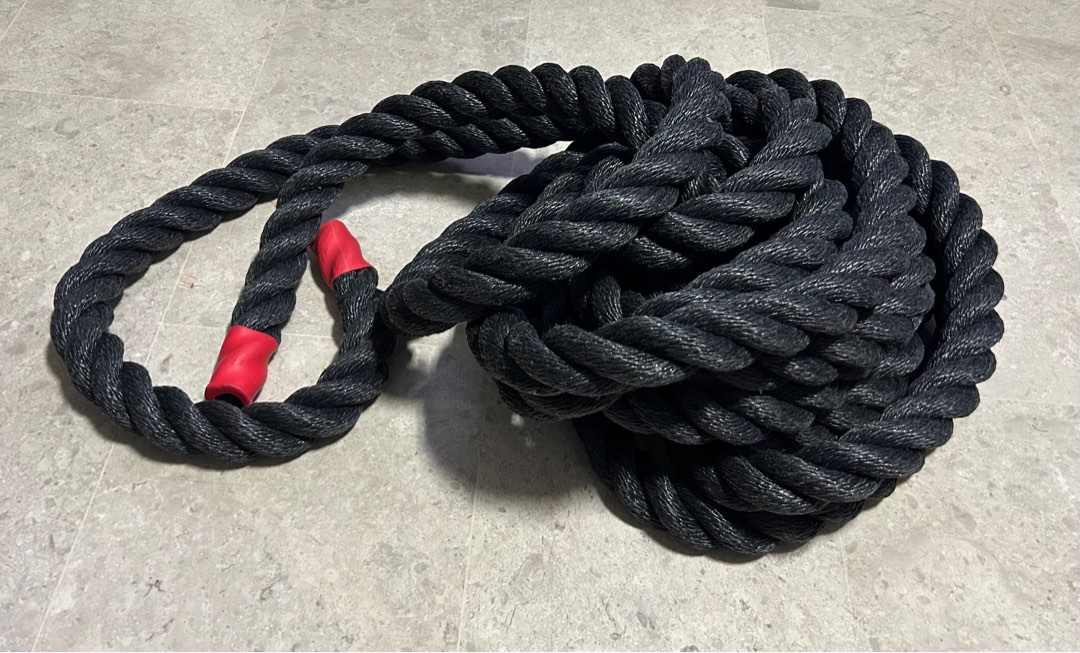 Cross training online battle rope