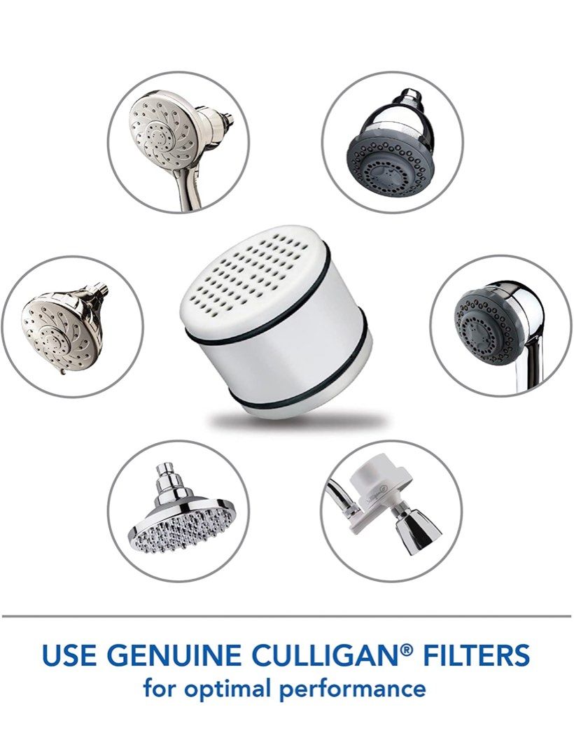 Culligan Shower Filter ISH200C with 1 cartridge, Furniture & Home