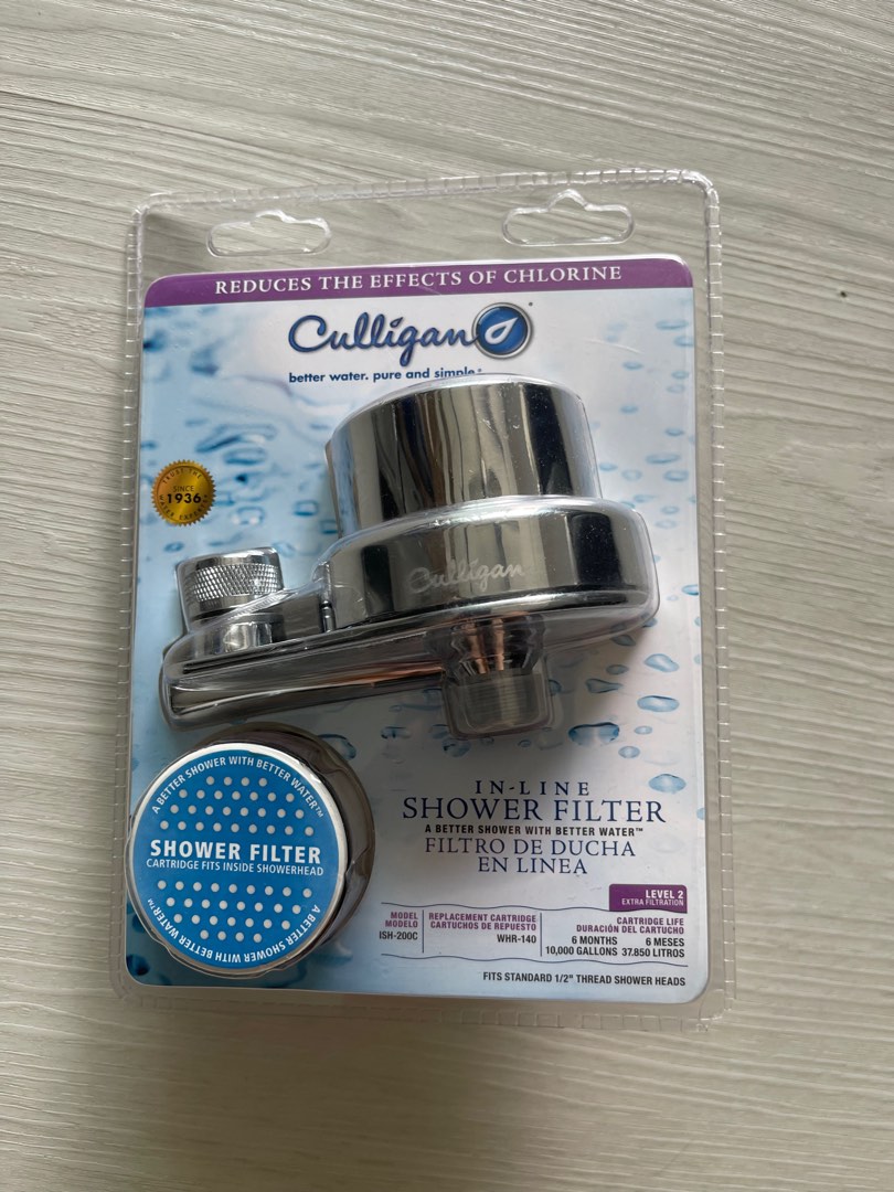 Culligan Shower Filter ISH200C with 1 cartridge, Furniture & Home