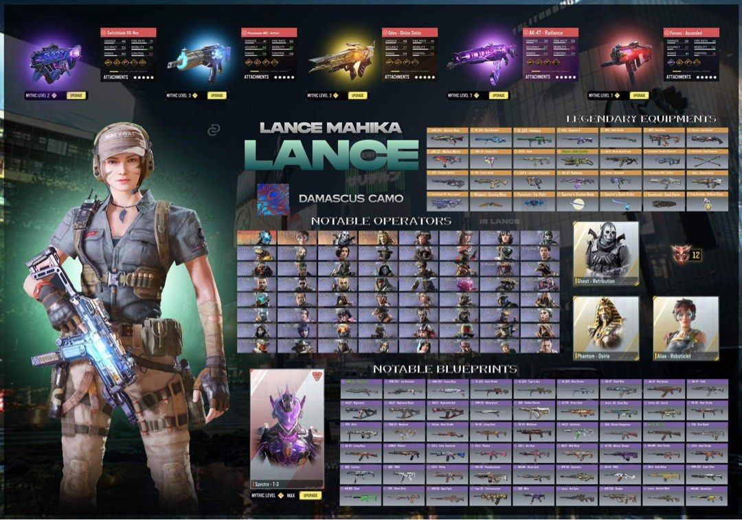 DAMASCUS CODM ACCOUNT FOR SALE, Video Gaming, Gaming Accessories, In