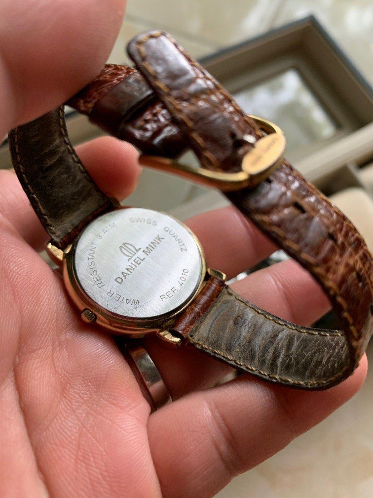 Daniel mink 18k gold watch online