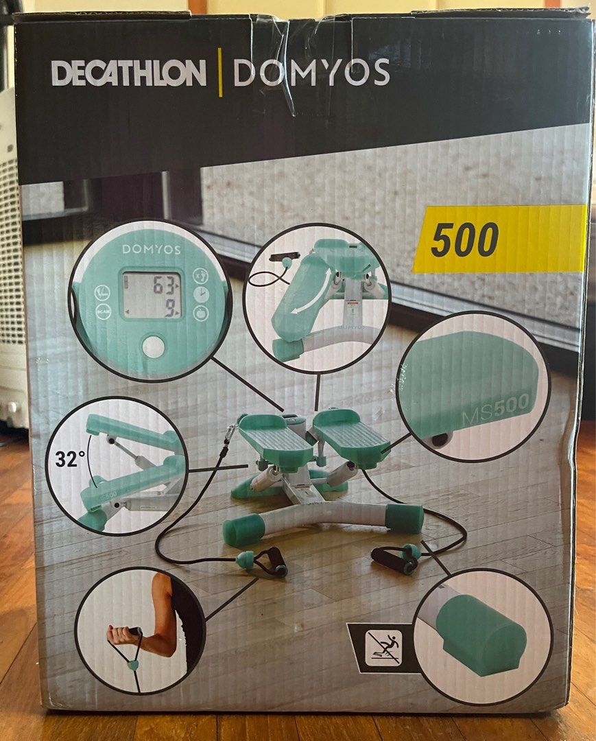 Decathlon Domyos MS500 Stepper, Sports Equipment, Exercise & Fitness ...