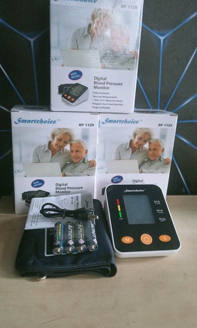 Digital BP arm type (smart choice) complete set (Category: Other Assistive Aids) located in Quezon City. Submitted by velascoani41246 (Listing ID 1233299740, Image 2). Description: New stocks po available na Please if you require any further information please contact me at 09483550679 for fastest transaction Please hindi po nag nonotify sakin itong carousel po kaya it would be great Kung e memessage nyo po ako Para Mas madali po Salamat po.
