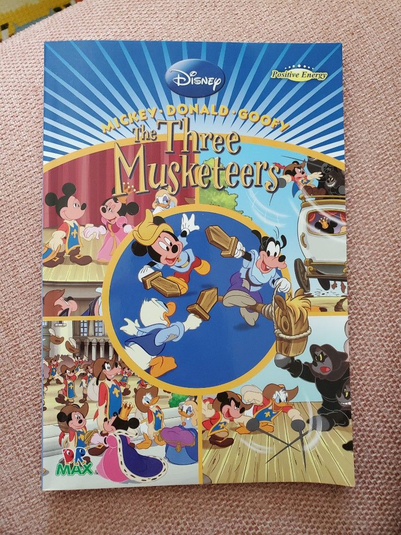 mickey donald goofy the three musketeers vhs