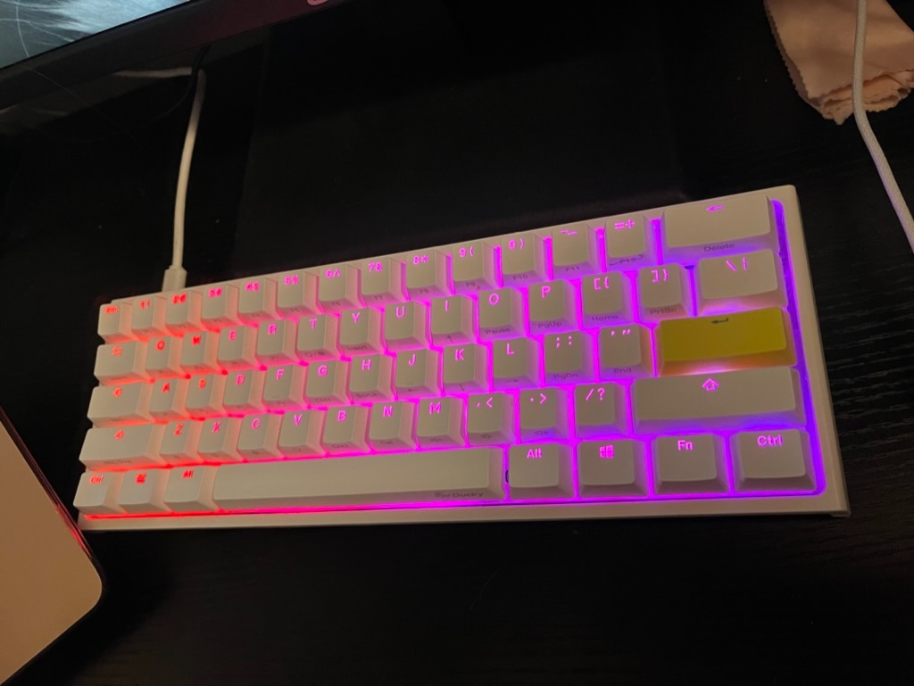 Ducky One 2 Mini White, Computers & Tech, Parts & Accessories