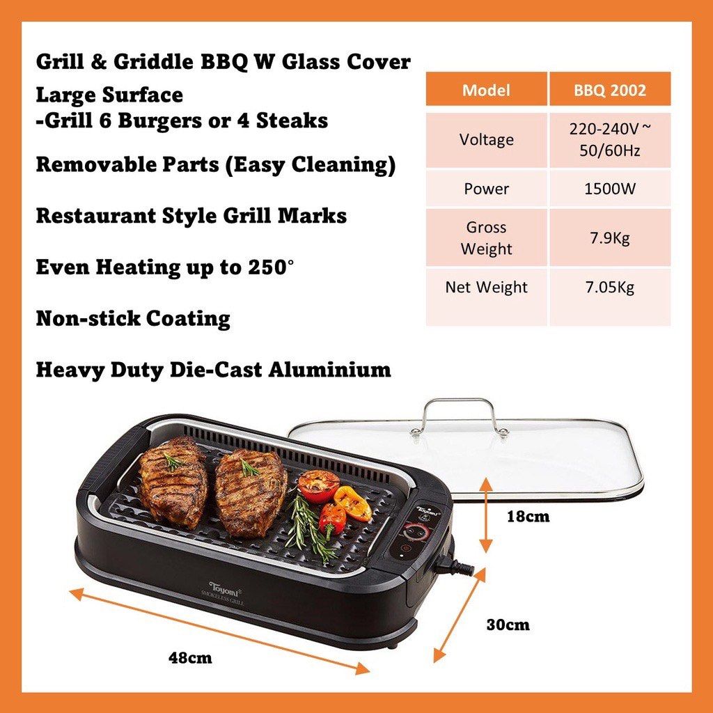 Electric smokeless grill store