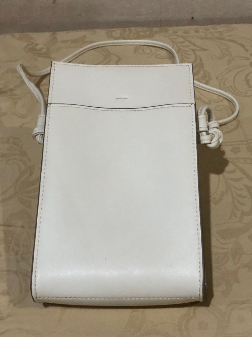 Faux-Leather Mini Utility Shoulder Bag