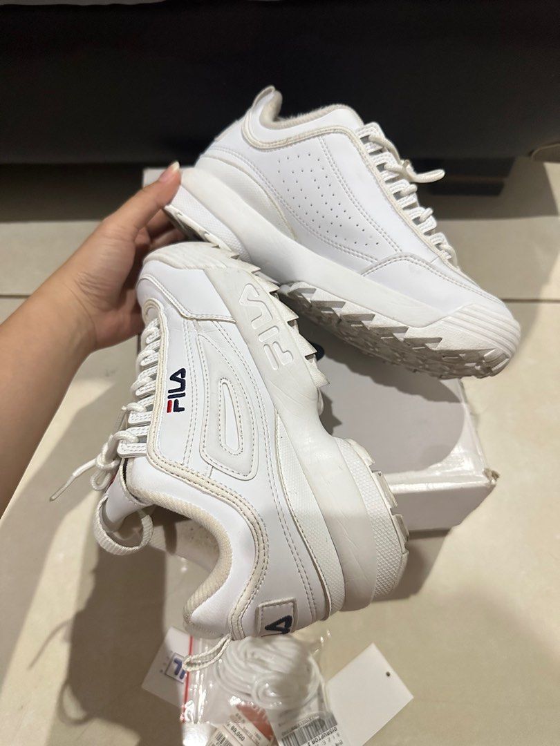 Fila Disruptor 2 White size US 6 24 cm ORIGINAL Fesyen Wanita