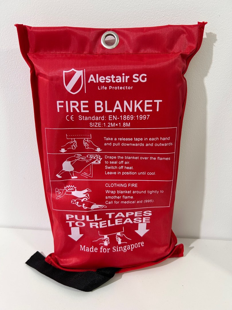 Fire blanket 1.2x1.8m, Furniture & Home Living, Security & Locks, Other